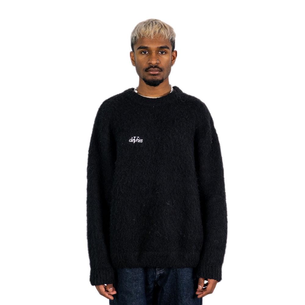 Mohair Knit Black