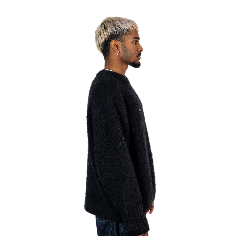 Mohair Knit Black