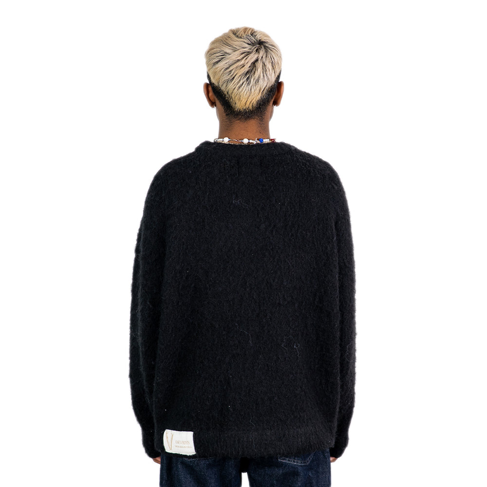 Mohair Knit Black