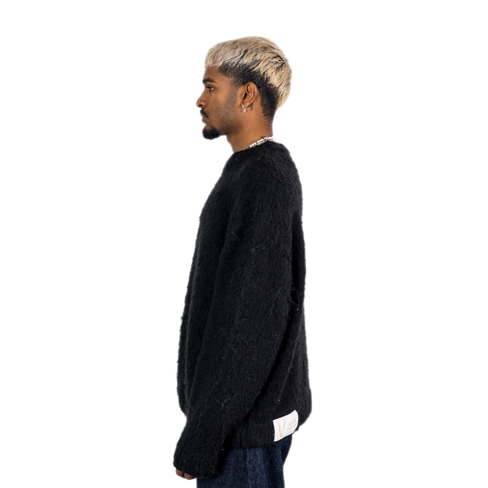Mohair Knit Black