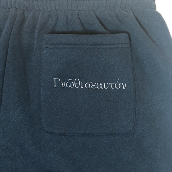 deVries Γνῶθι σαυτόν Sweatpants Navy Blue