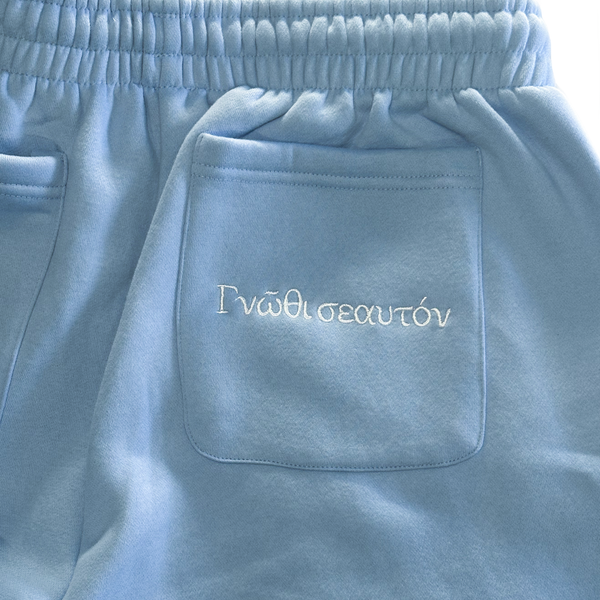 deVries "Γνῶθι σαυτόν" Sweatpants Baby Blue