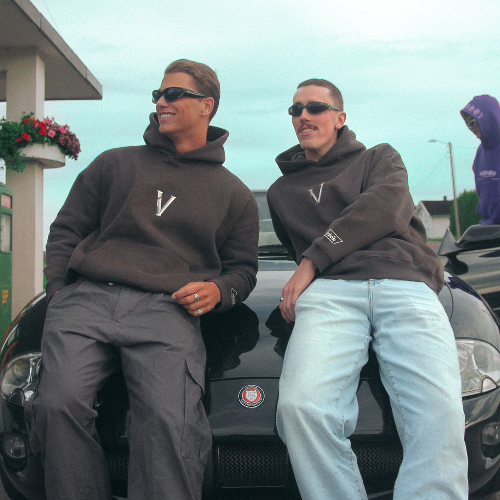 "IMMORTAL" Hoodie BROWN