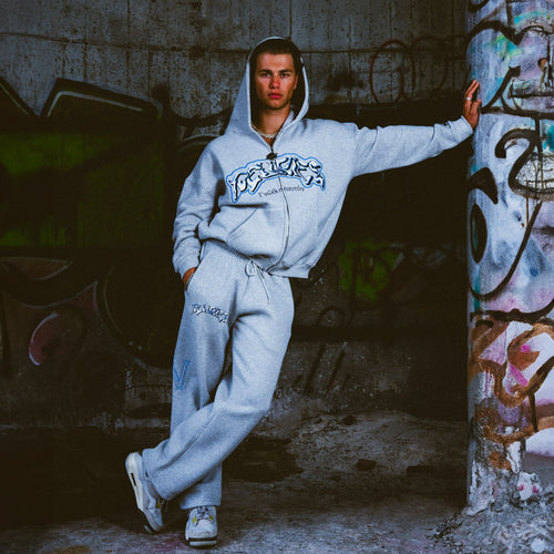 deVries "Γνῶθι σαυτόν" Sweatpants College Gray