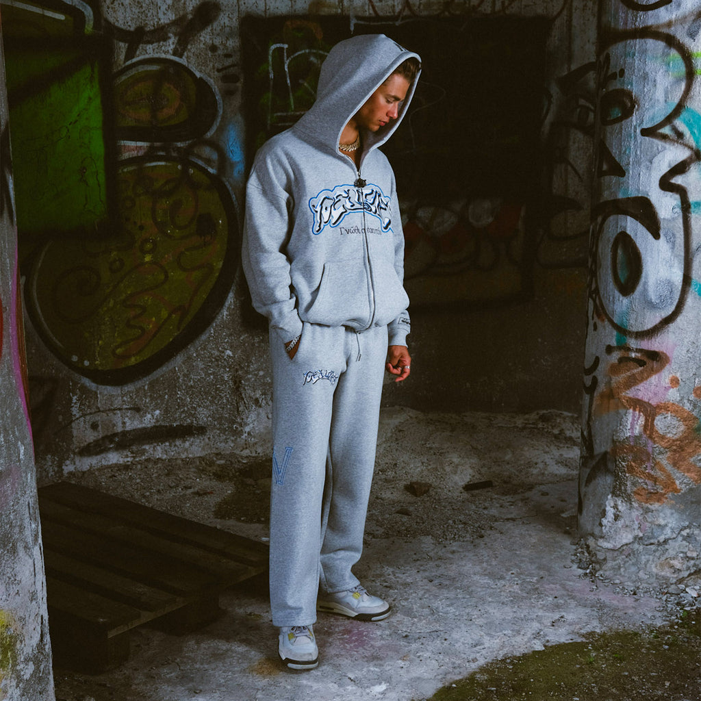 deVries "Γνῶθι σαυτόν" Sweatpants College Gray
