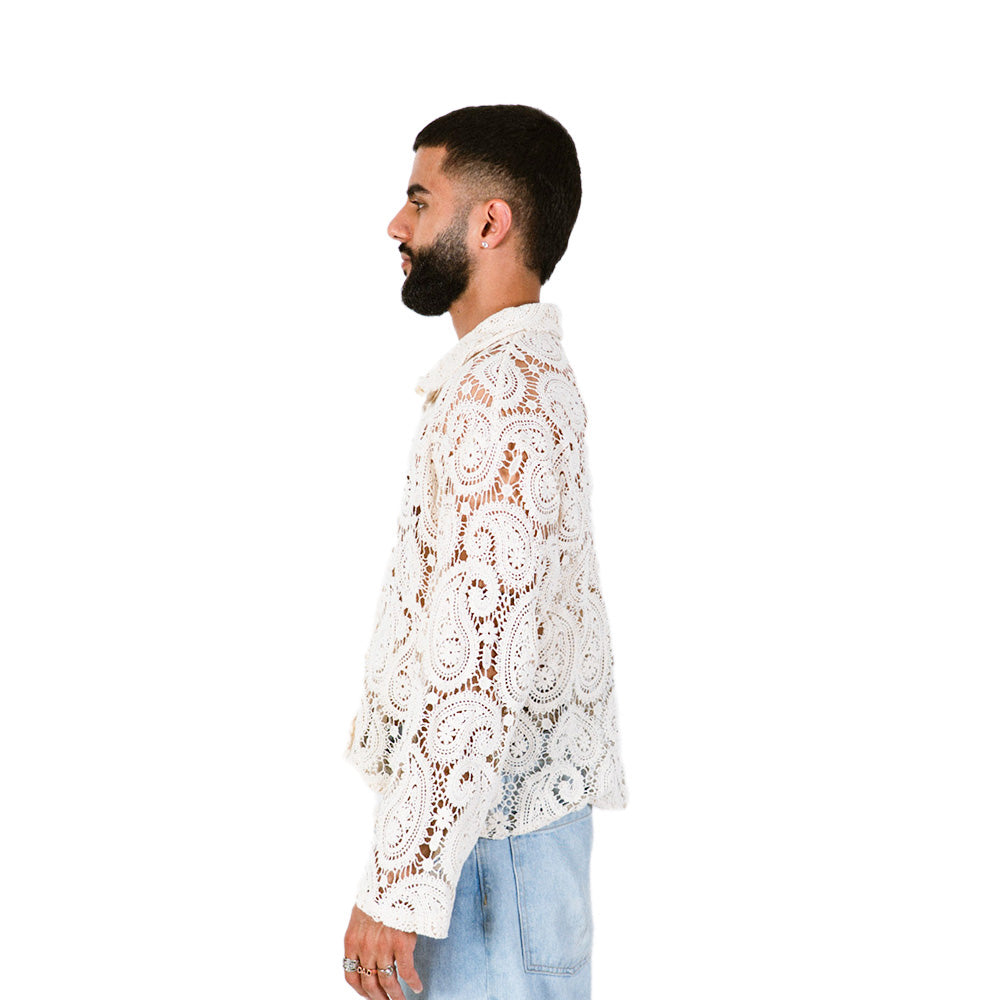 Long Sleeve Bandana Shirt